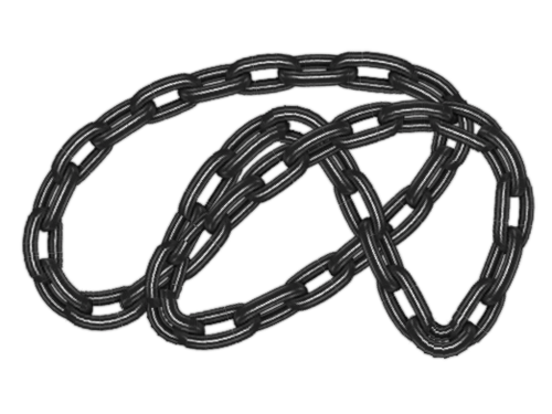 Image of a curved chain
